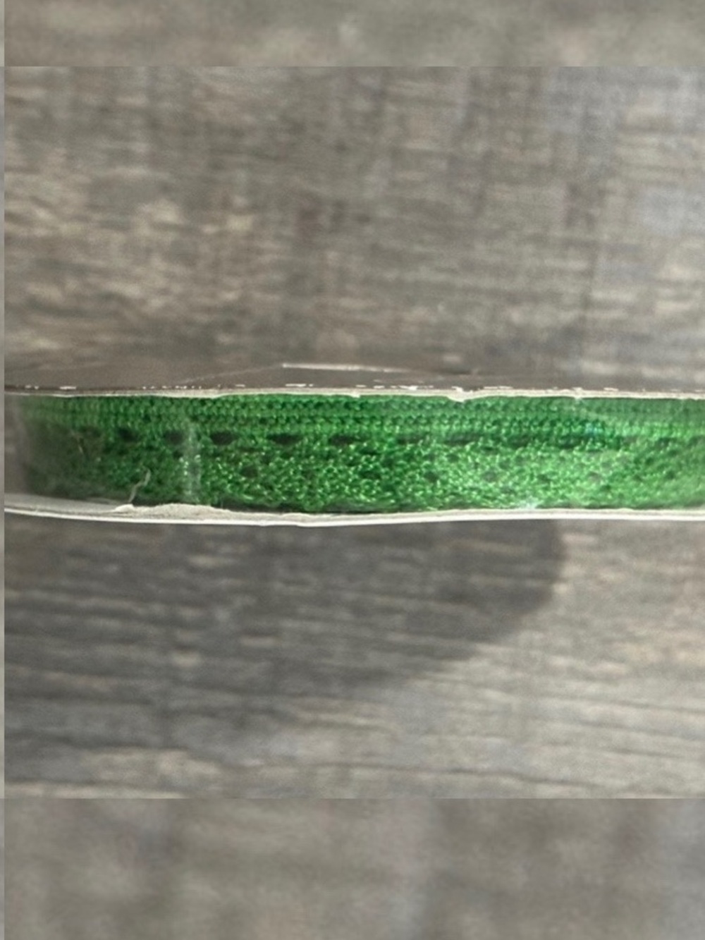 💞 New 4yd Offray 3/8” Green Lace Sewing & Crafting Trim